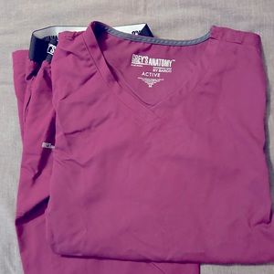 Greys Anatomy scrub set